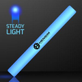 16" Steady Lighting Blue LED Cheer Sticks - 5 Day